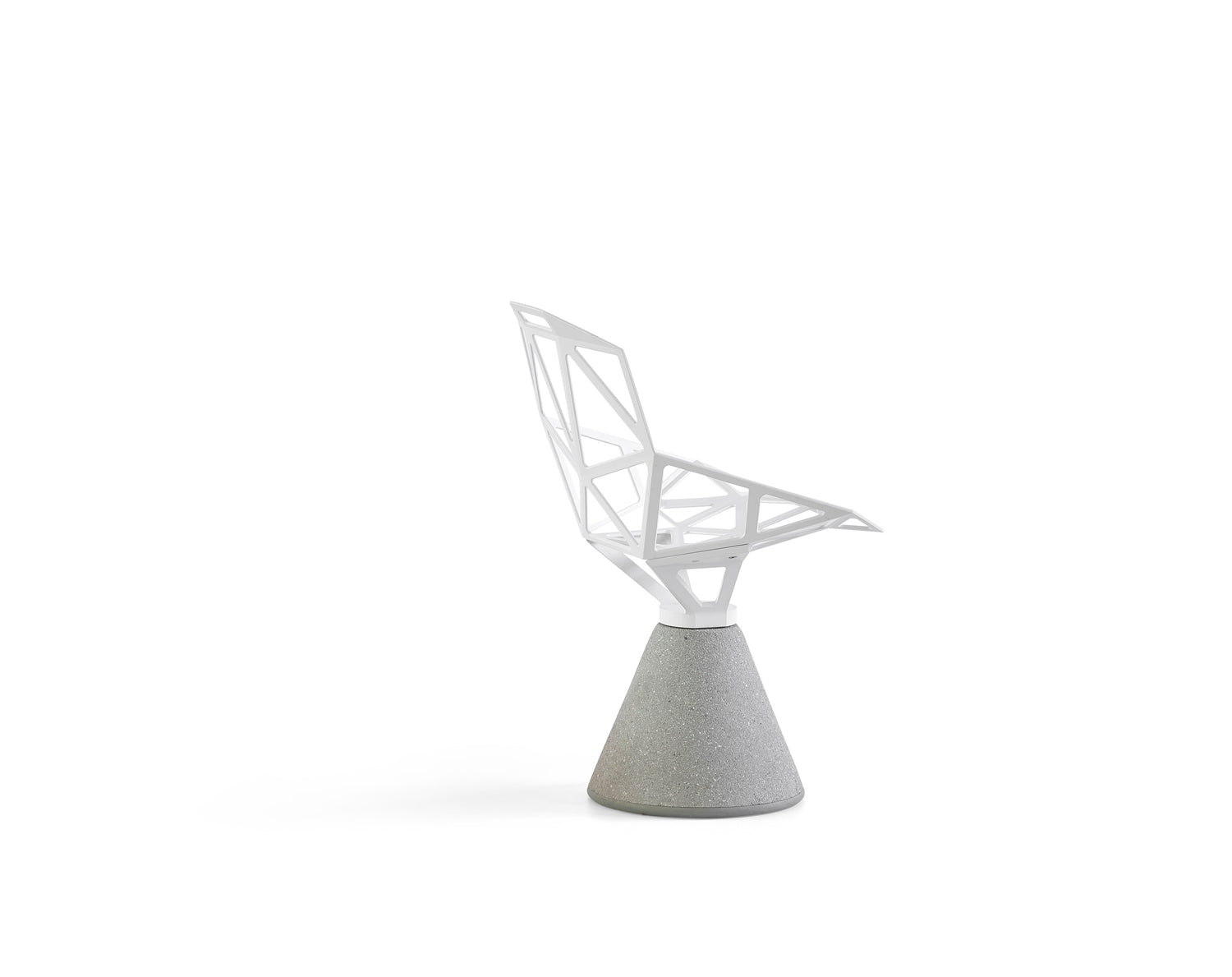 Chair One with Concrete Base by Konstantin Grcic