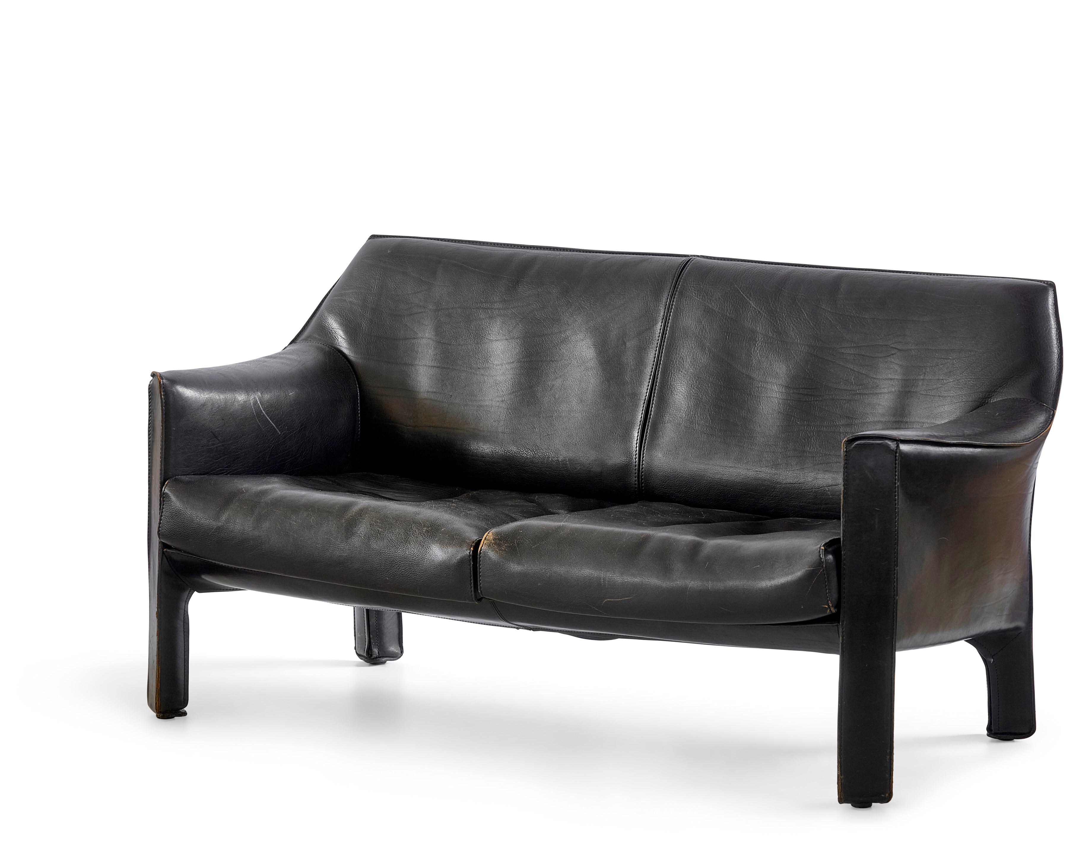 Mario Bellini Cab 415 Lounge Sofa for Cassina