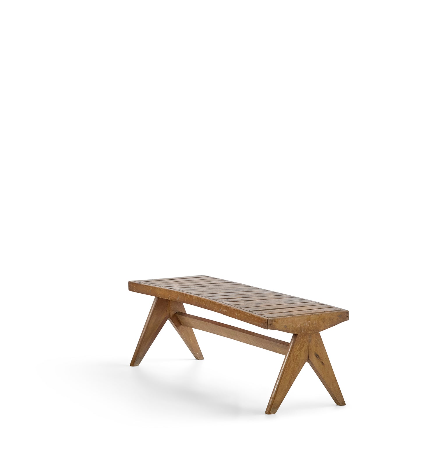 Pierre Jeanneret Slatted Bench in Solid Rosewood PJ-SI-33-E Ca.1955