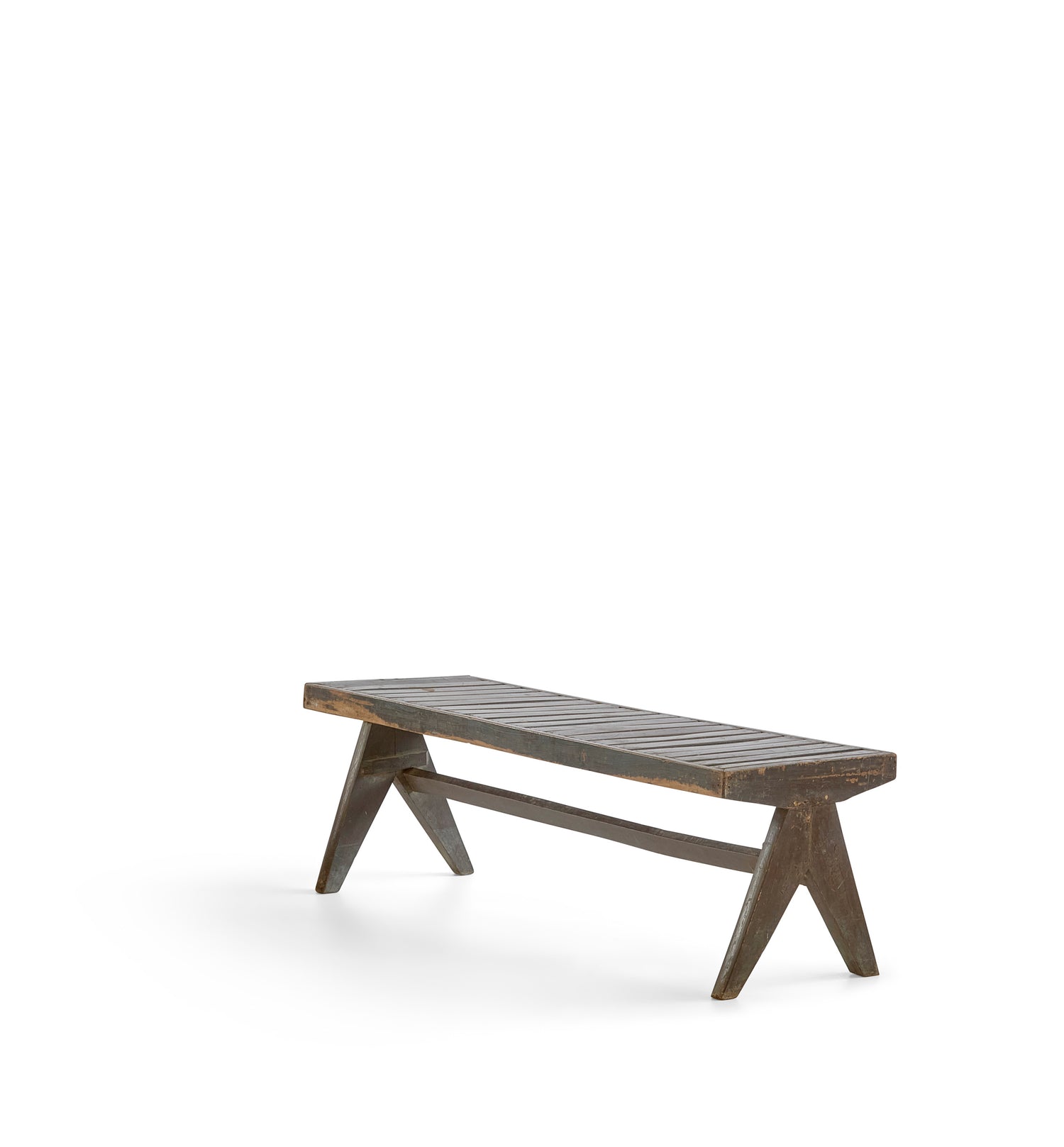 Pierre Jeanneret Slatted Bench in Solid Rosewood PJ-SI-33-E Ca.1955