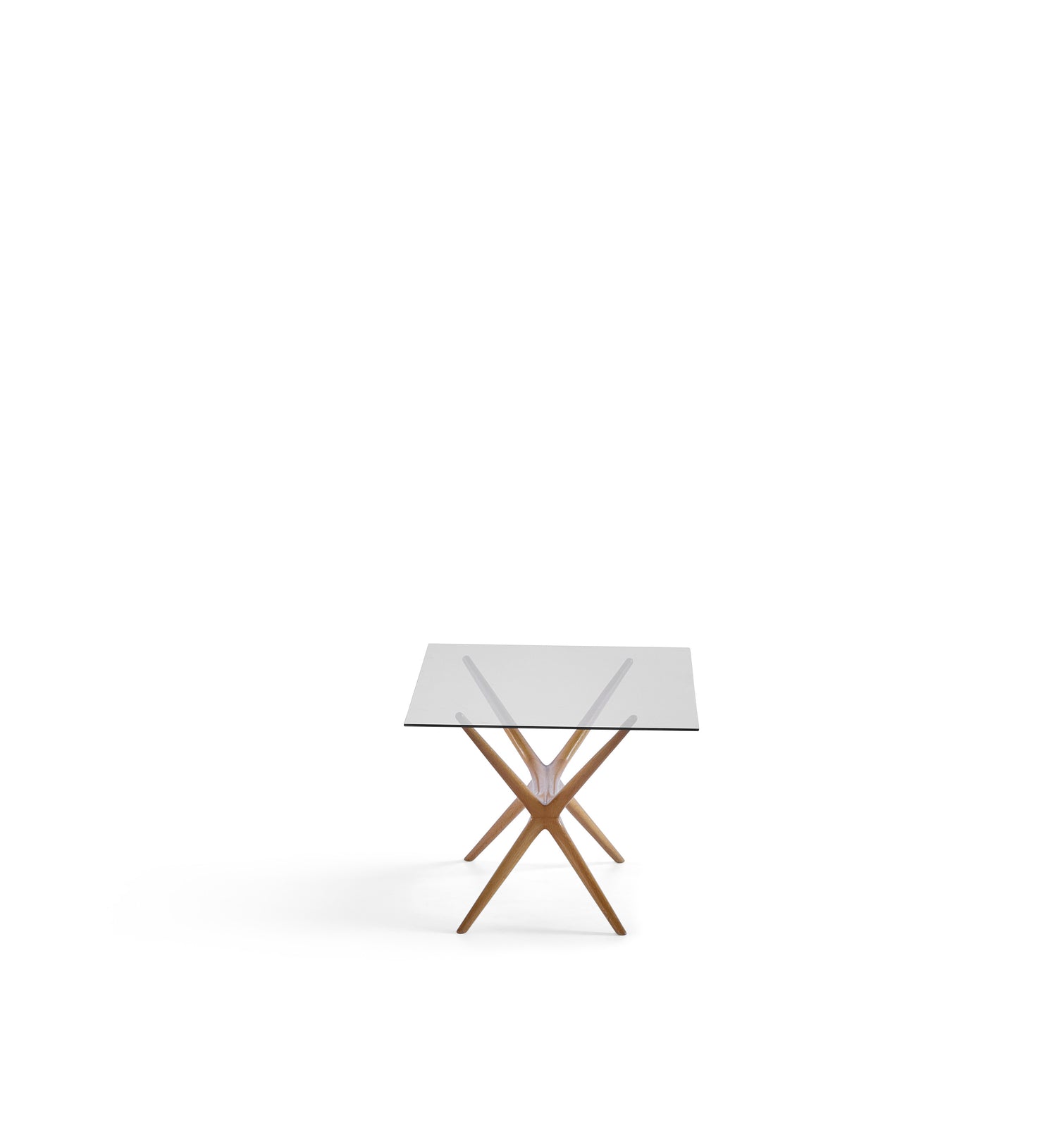 Important Tapio Wirkkala Model 9020 "X-Frame" Coffee Table ca. 1958