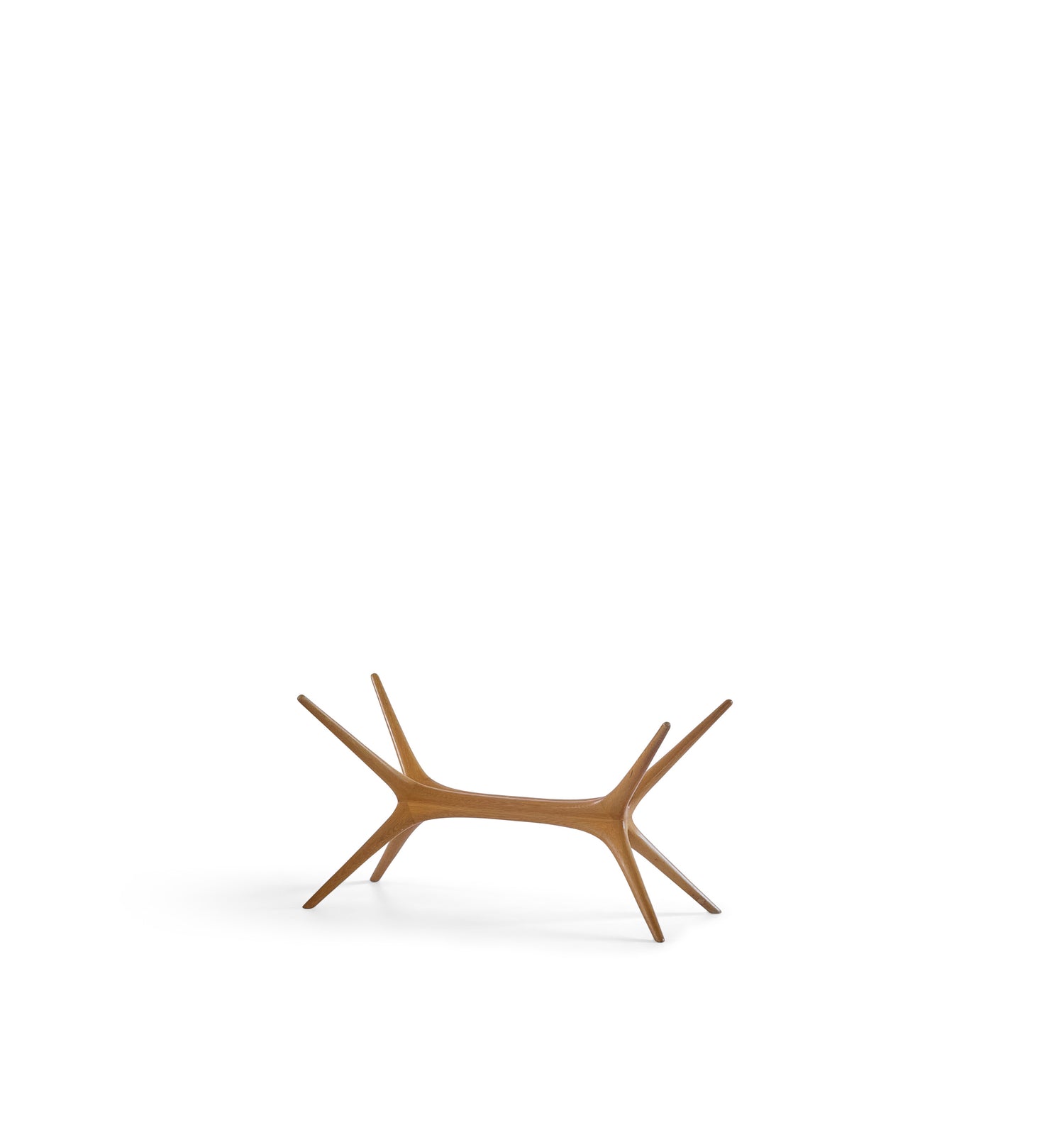Important Tapio Wirkkala Model 9020 "X-Frame" Coffee Table ca. 1958