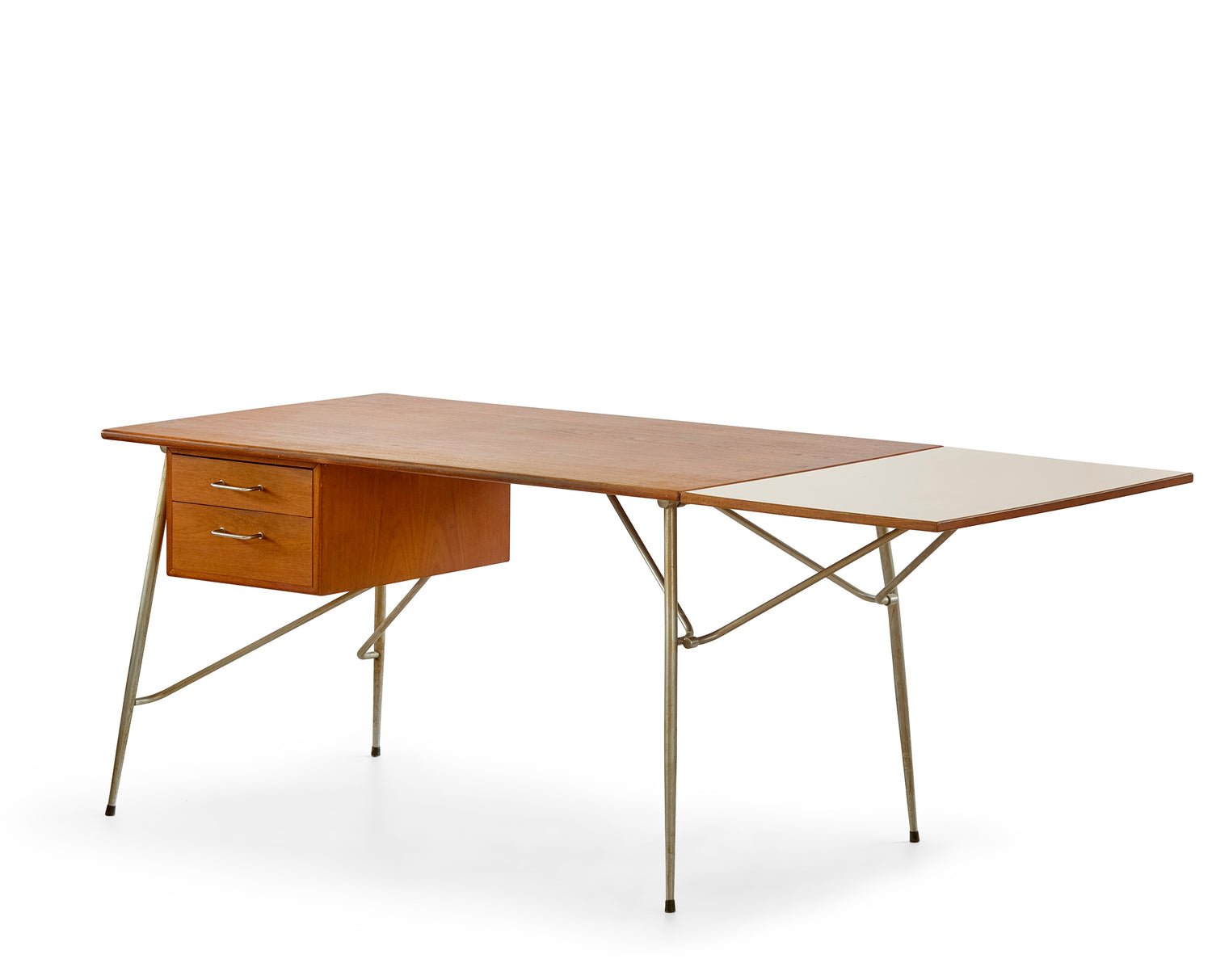 Børge Mogensen Drop Leaf Desk in Teak for Søborg