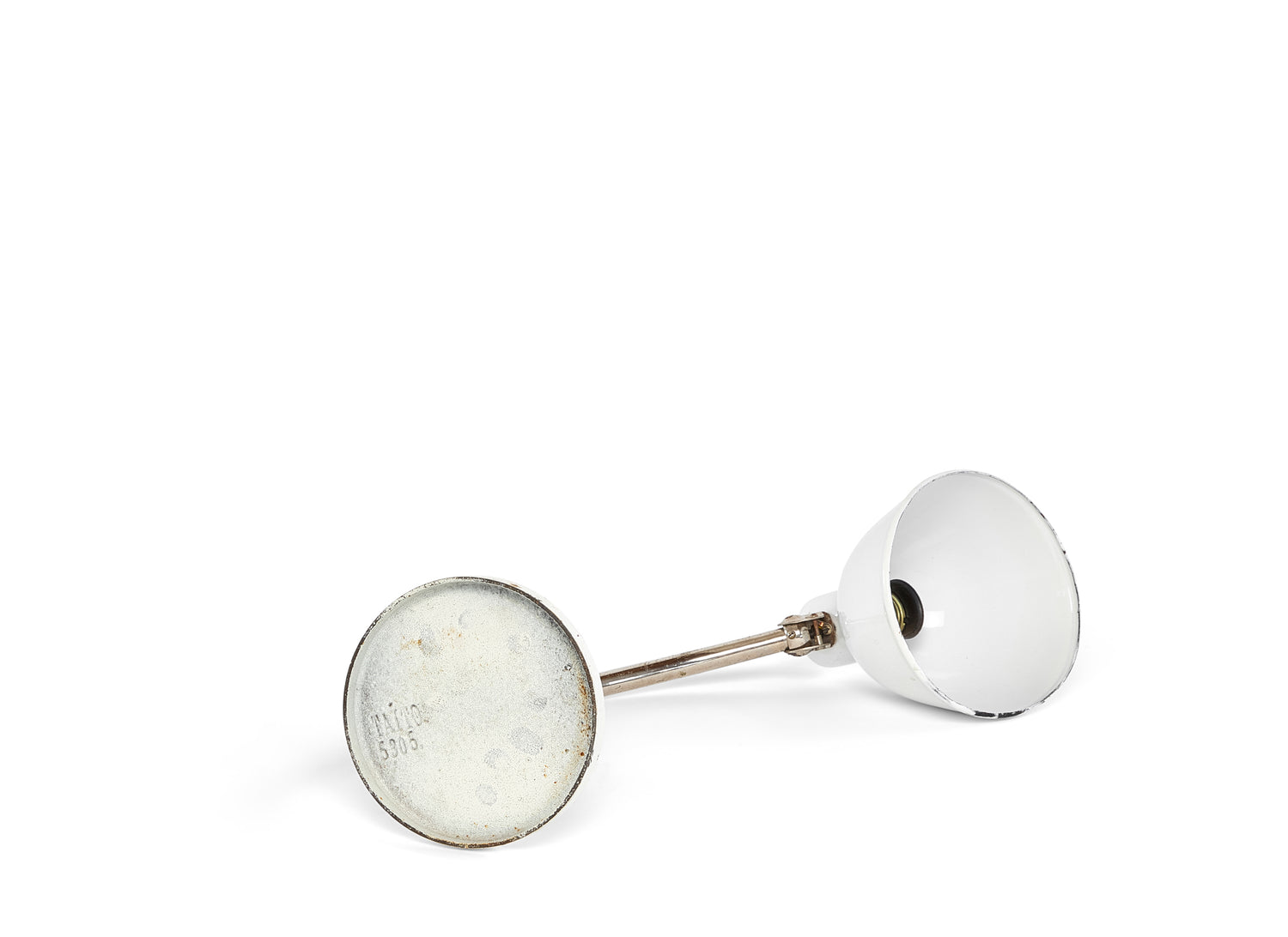 Bauhaus era Paavo Tynell Table Lamp in White Enamel