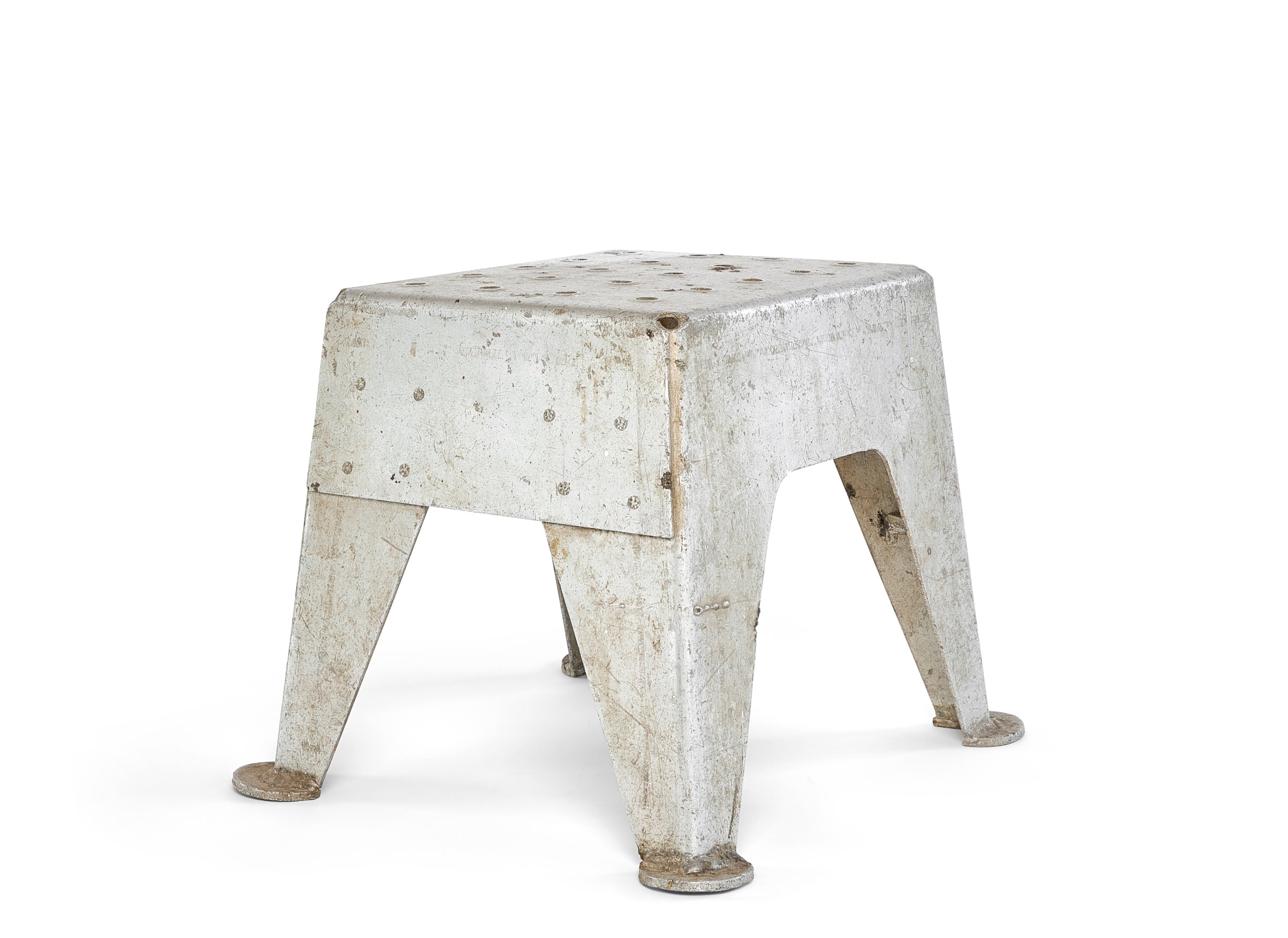 Intersting Solid Folded Aluminum Submarine Stool