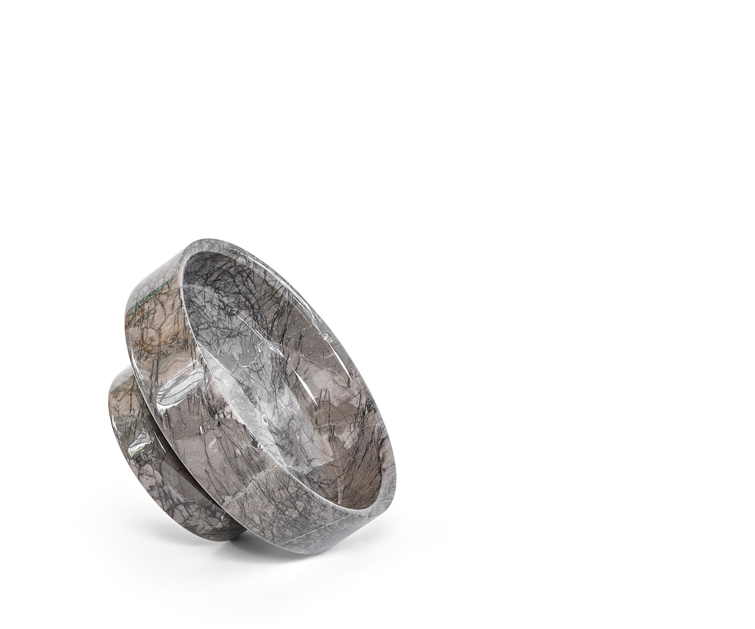 Collection of Rare Marble Vessels by Angelo Mangiarotti for Knoll International