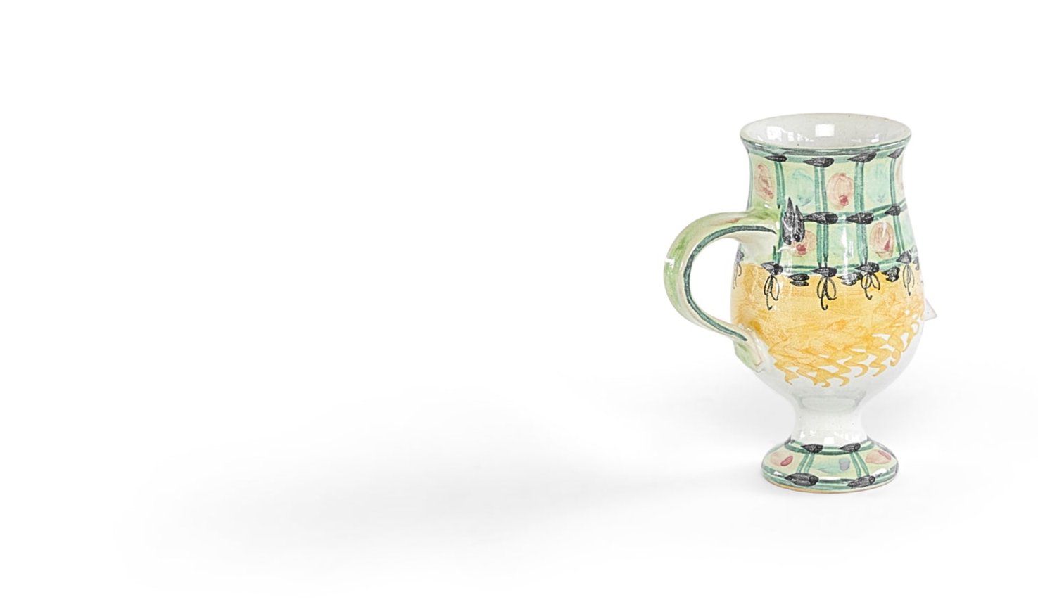 Miniature Vases Handmade and Painted by Bjorn Winblaad