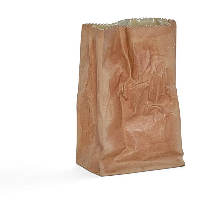 Collection of Four Tapio Wirkkala Paper Bag Vases for Rosenthal