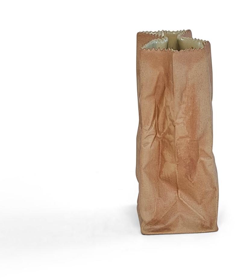 Collection of Four Tapio Wirkkala Paper Bag Vases for Rosenthal