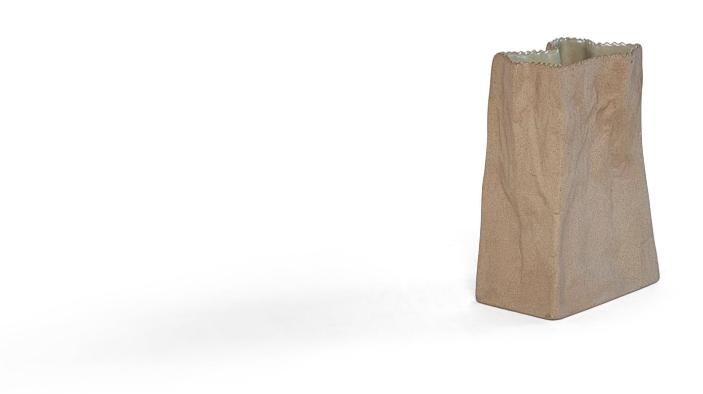 Collection of Four Tapio Wirkkala Paper Bag Vases for Rosenthal