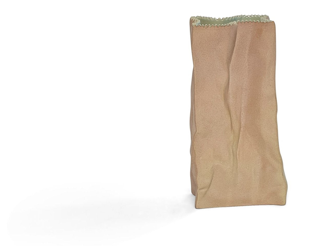 Collection of Four Tapio Wirkkala Paper Bag Vases for Rosenthal