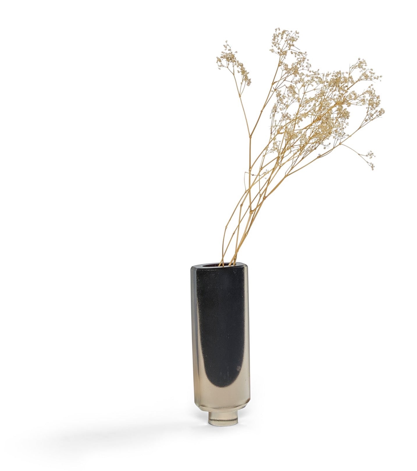 Interesting Art Glass Vase with Opaque Interior