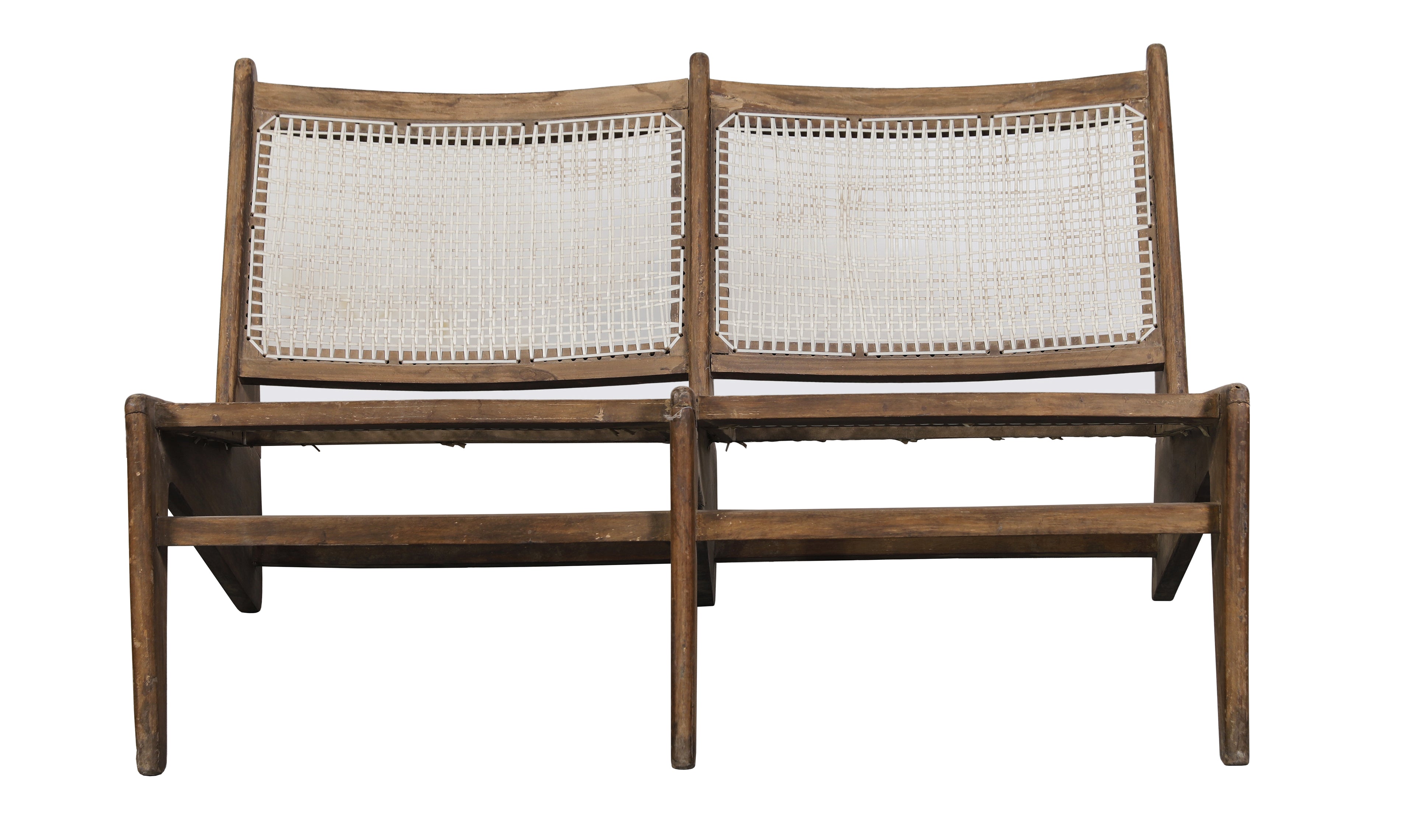 Rare and Special 2 Seat Kangaroo Lounge Chair for Chandigarh ca. 1955