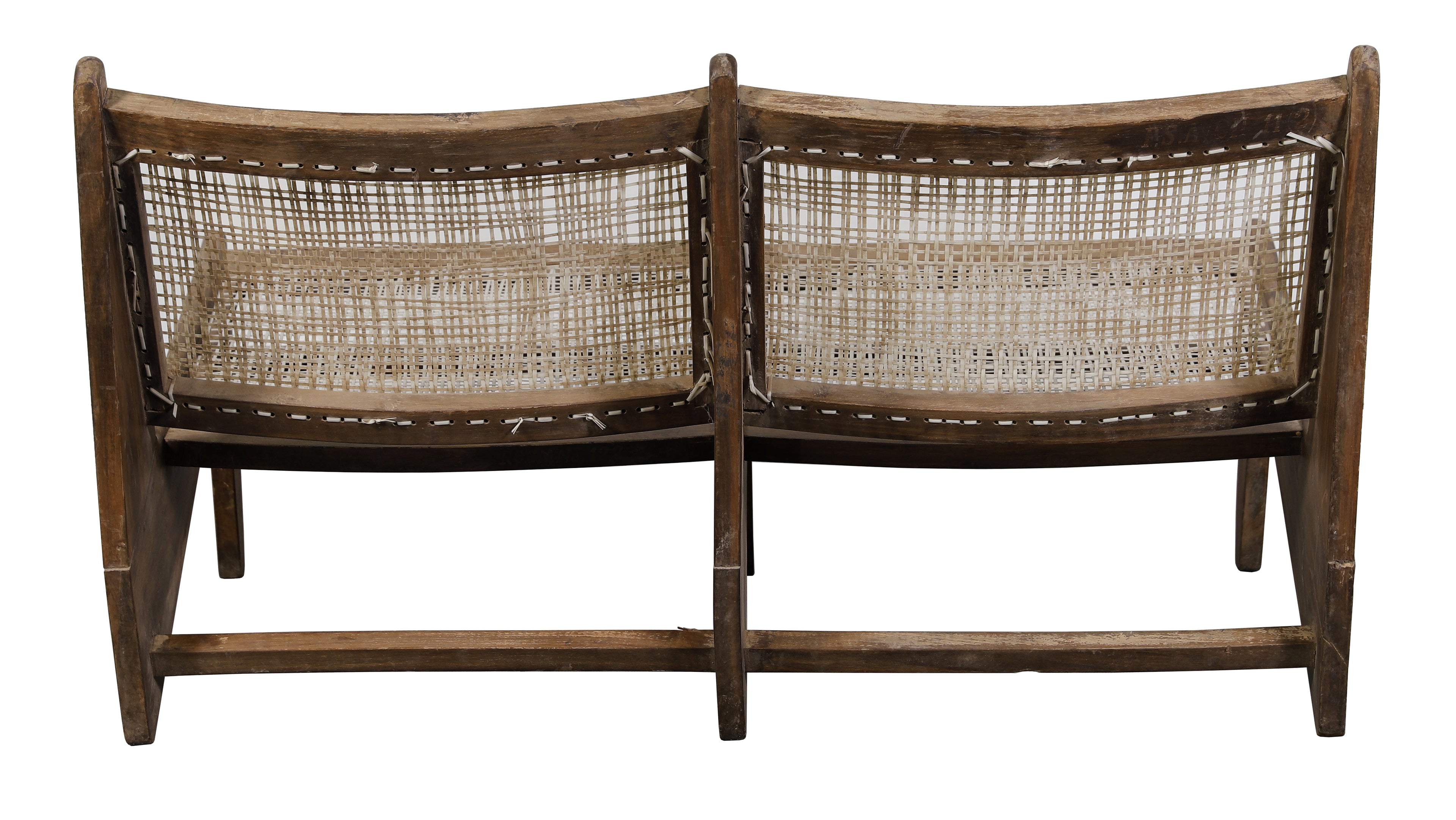 Rare and Special 2 Seat Kangaroo Lounge Chair for Chandigarh ca. 1955