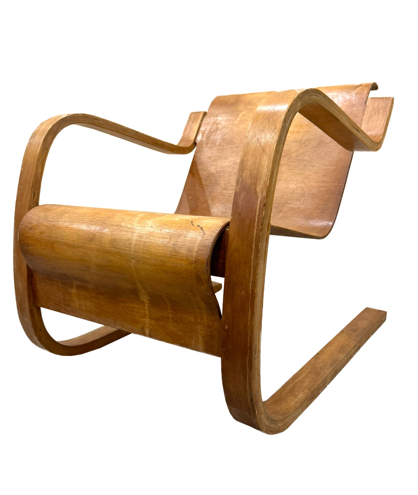 Early Alvar Aalto nr. 31 Laminated Plywood Chair