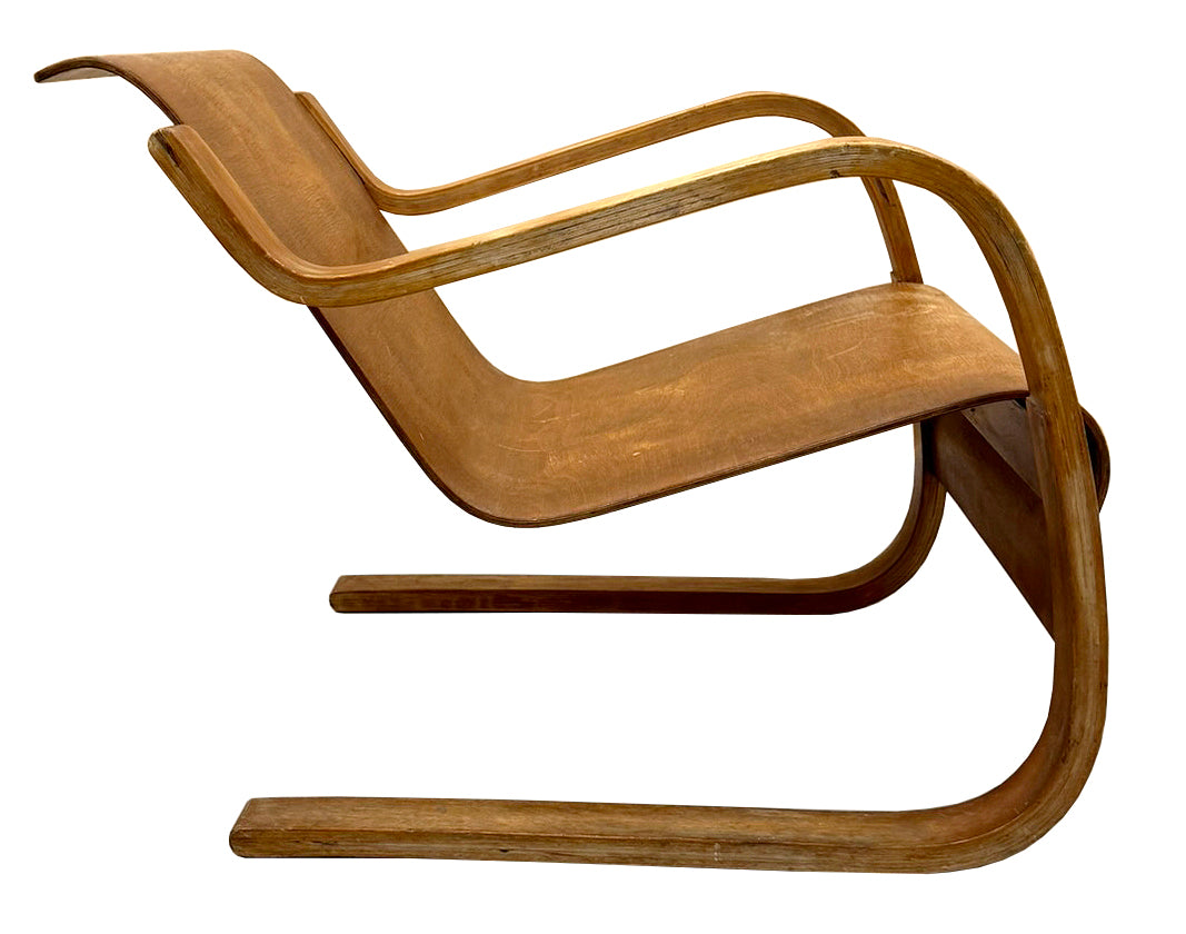 Early Alvar Aalto nr. 31 Laminated Plywood Chair