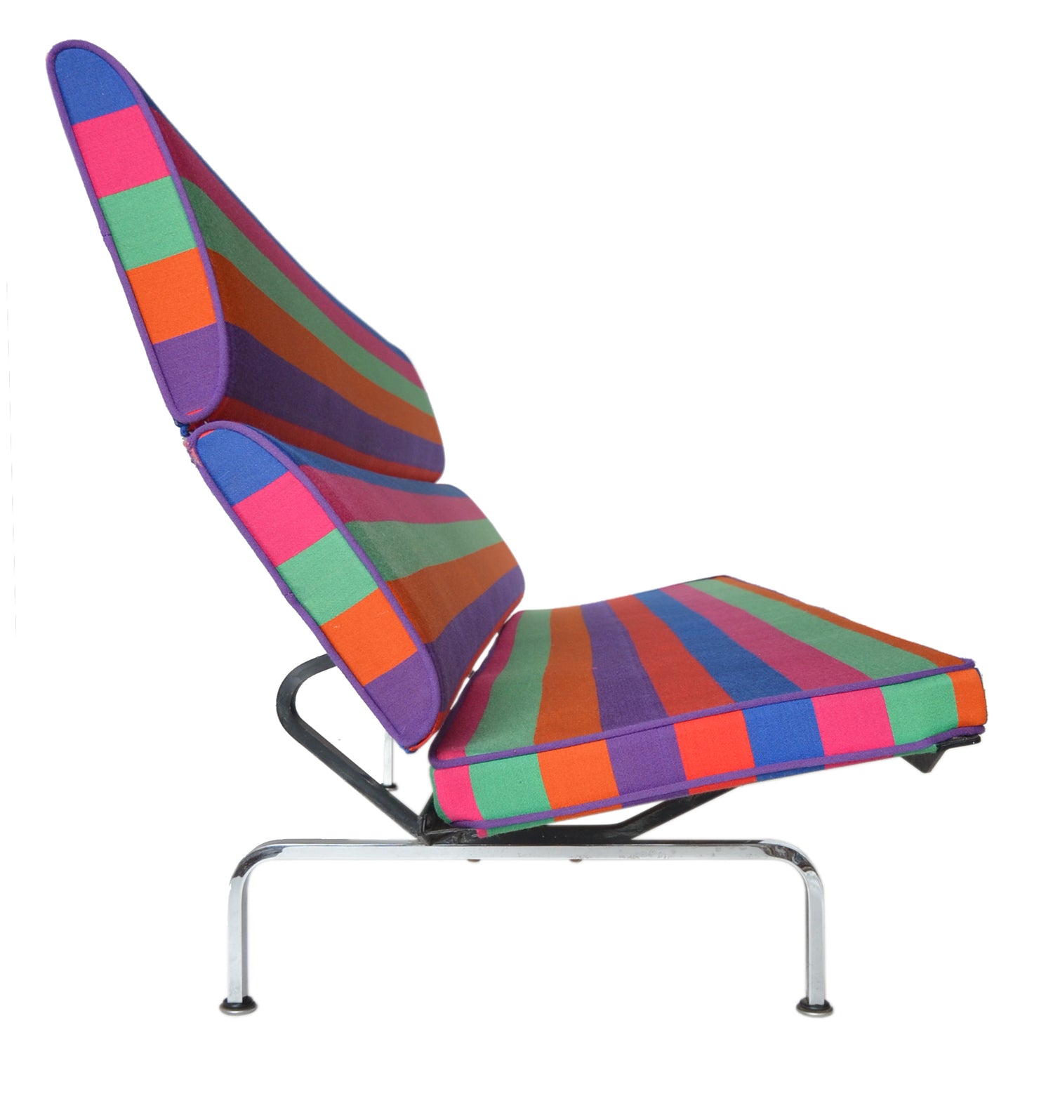 Important and Rare "Sofa Compact" by Charles Eames for Herman Miller