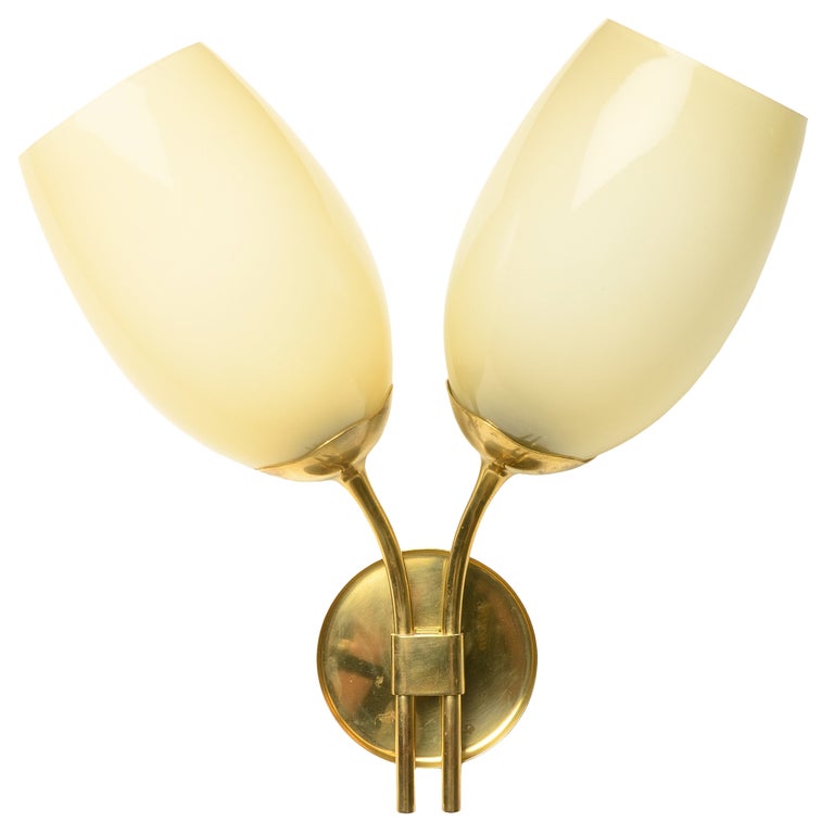 Paavo Tynell Wall Lamp/Sconce Double