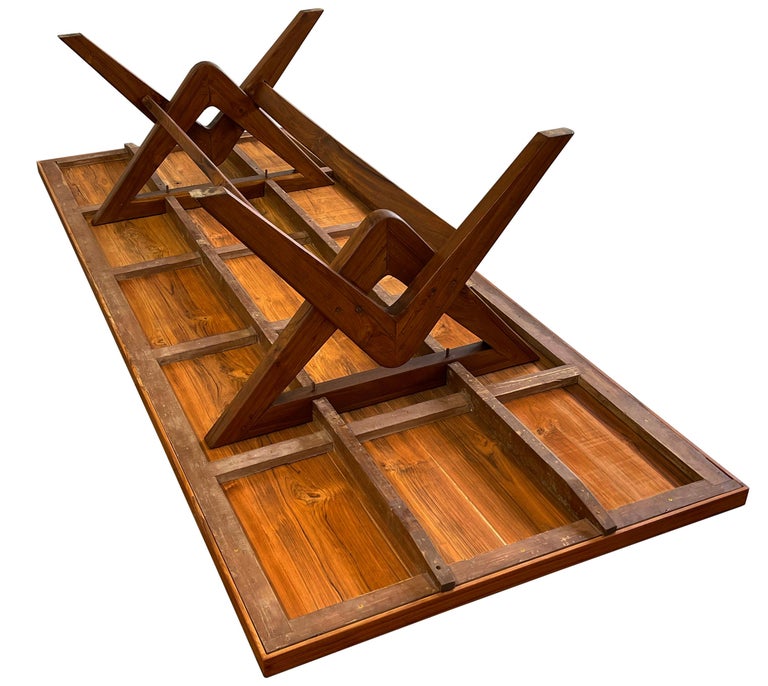 Pierre Jeanneret Committee Table in Solid Teak