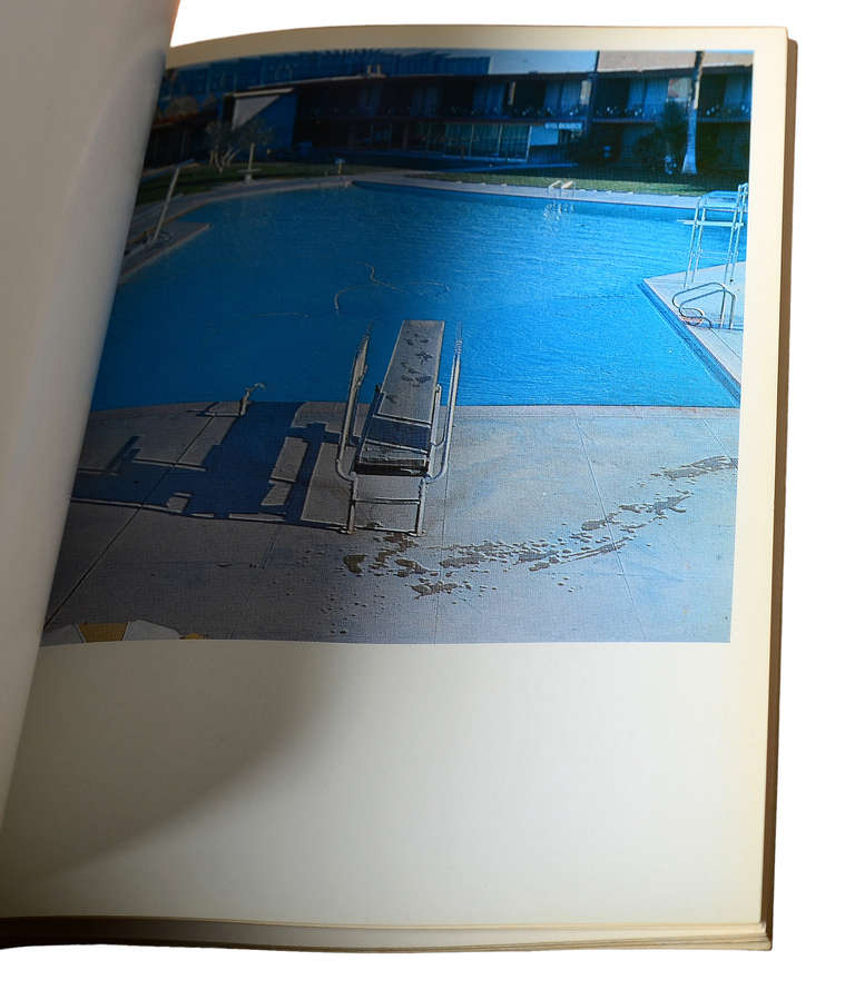 Ed Ruscha, Nine Swimming Pools (And A Broken Glass), 1968