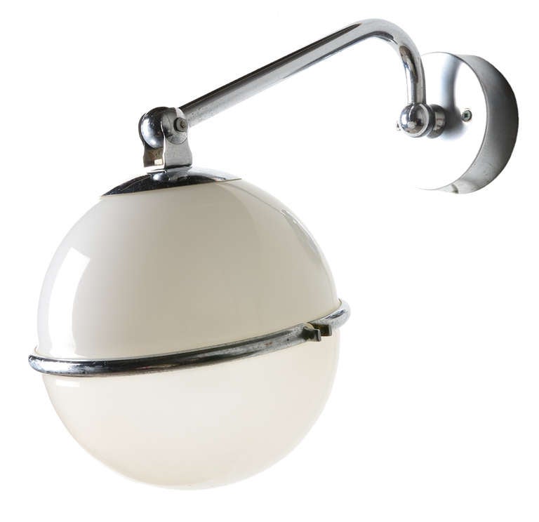 Rare Large Paavo Tynell Wall Lamp