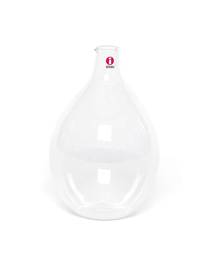 A Clear Glass Bird Vase by Timo Sarpaneva for IIttala
