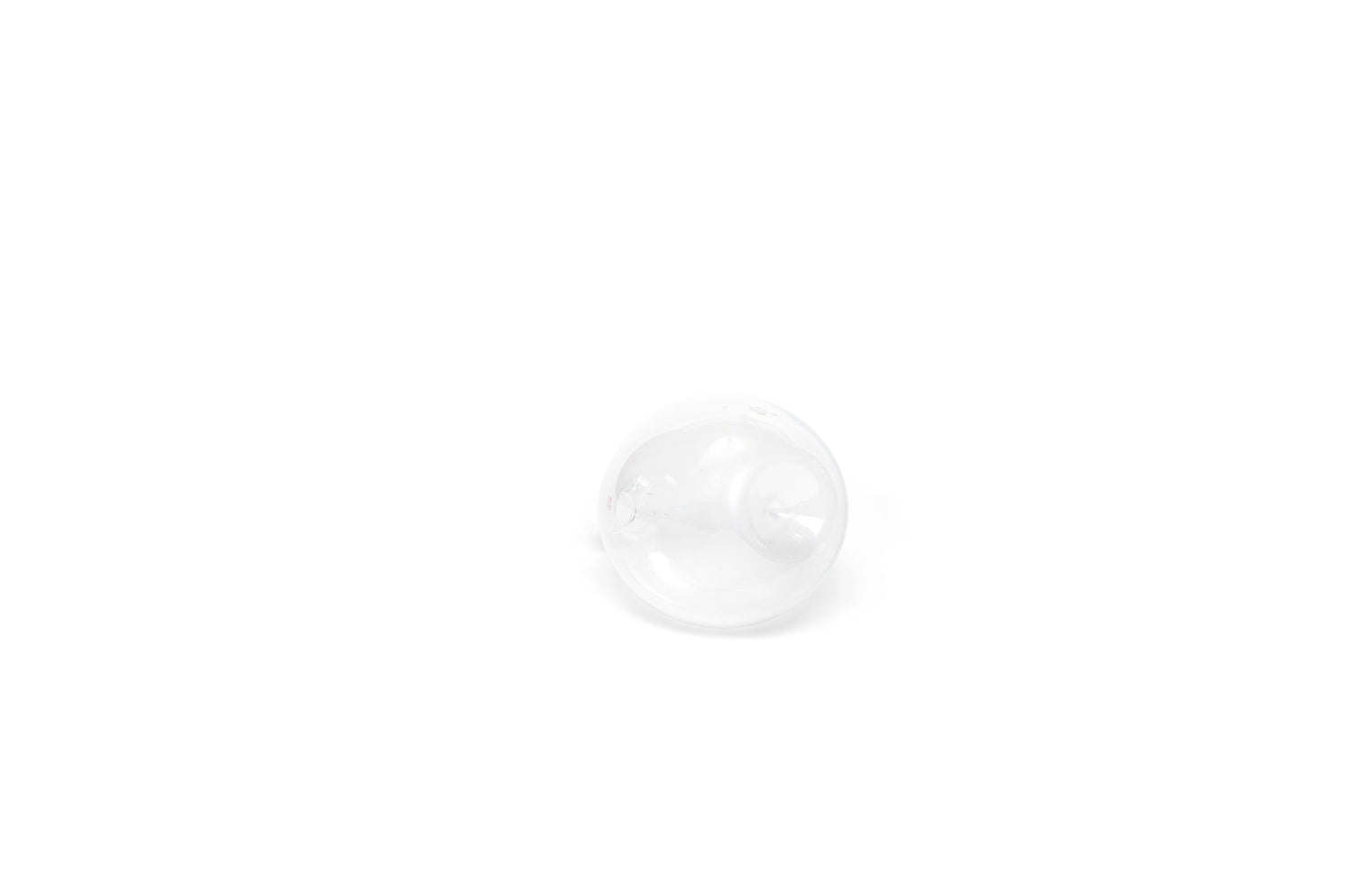 A Clear Glass Bird Vase by Timo Sarpaneva for IIttala