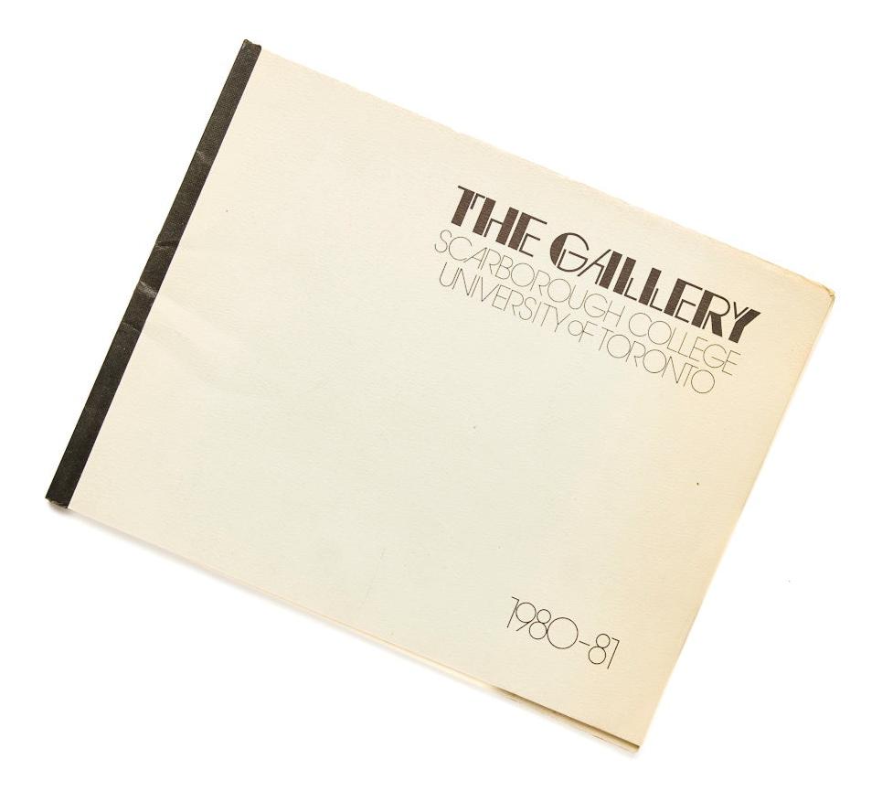 The Gallery Scarborough College UofT 1980-81