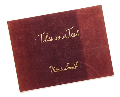 This is a Test MIMI SMITH