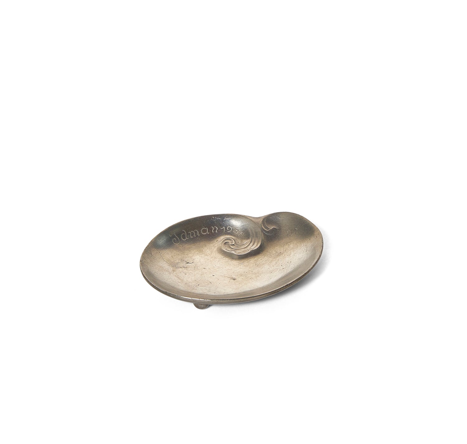 Rare Pewter Bowl By Paavo Tynell for IDMAN OY