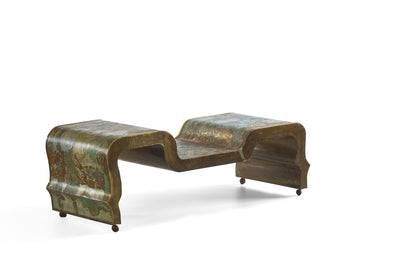 Philip and Kelvin LaVerne Rare Chi Liang Coffee Table