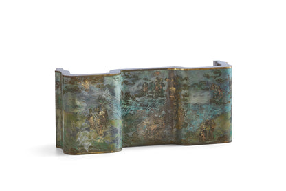 Philip and Kelvin LaVerne Rare Chi Liang Coffee Table