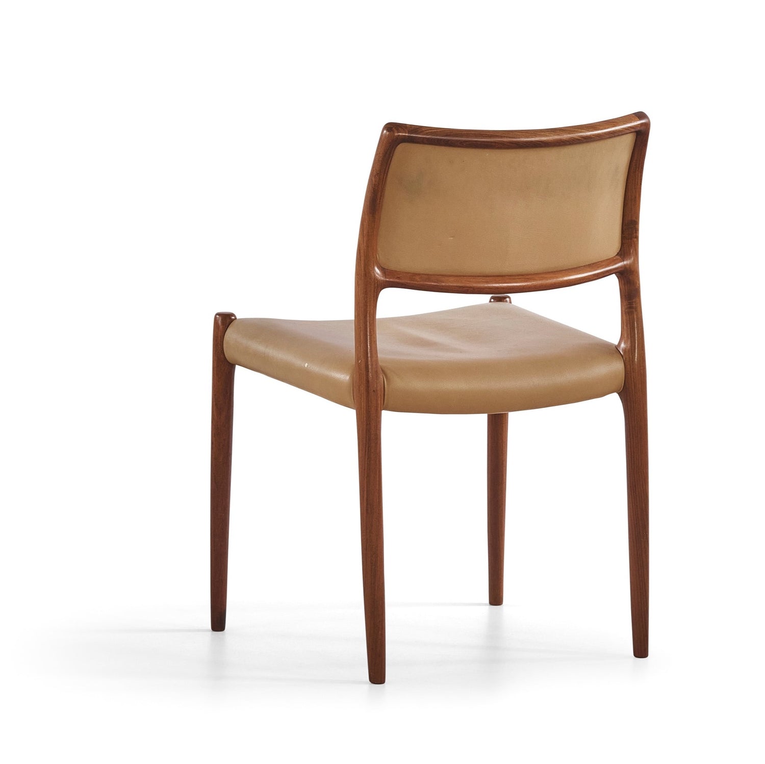 Model 80 Dining Chair/Desk Chair in Rosewood  by Niels Otto Møller for J.L. Møller