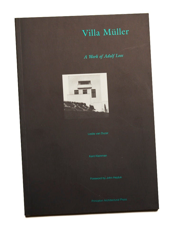 Villa Müller A Work by Adolf Loos