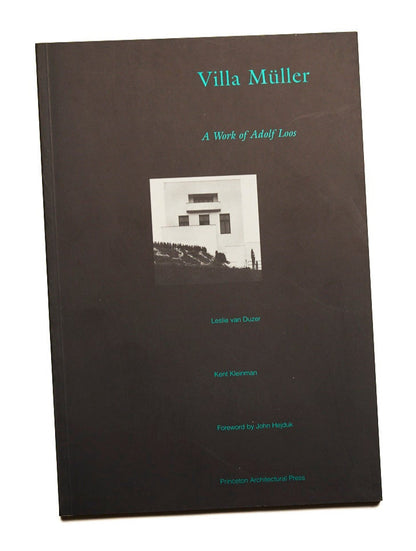 Villa Müller A Work by Adolf Loos