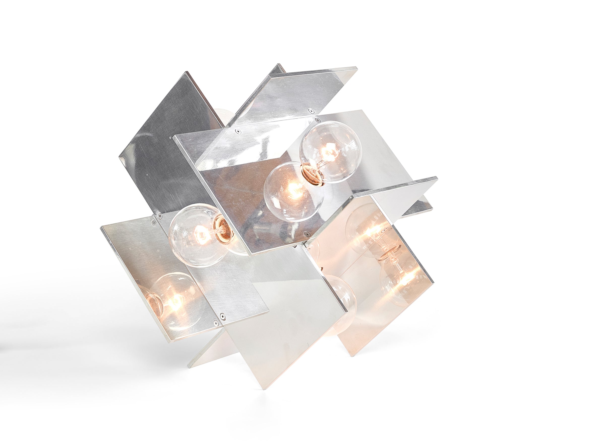 Paul Mayen ALuminum Lamp for Habitat
