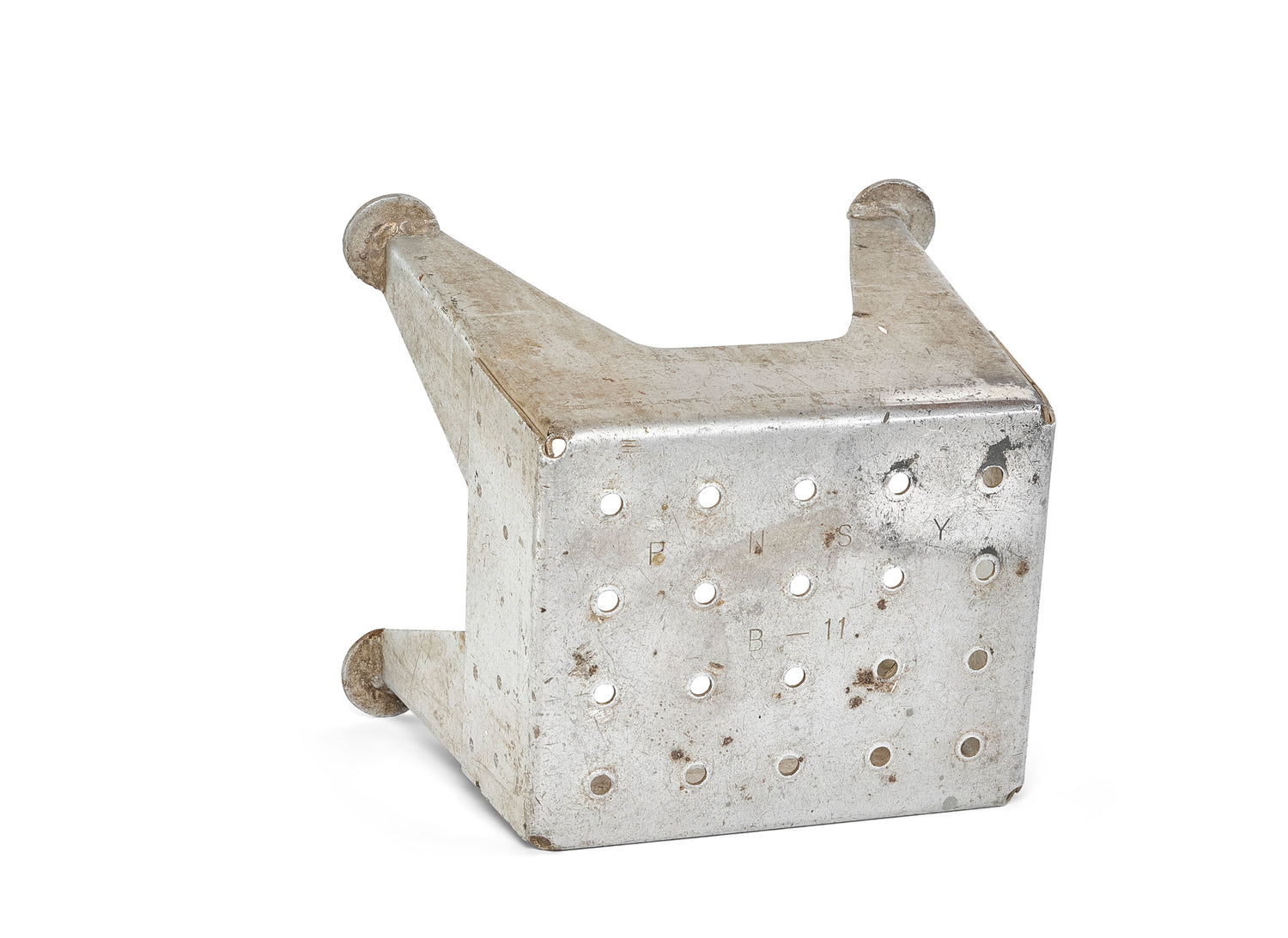 Intersting Solid Folded Aluminum Submarine Stool