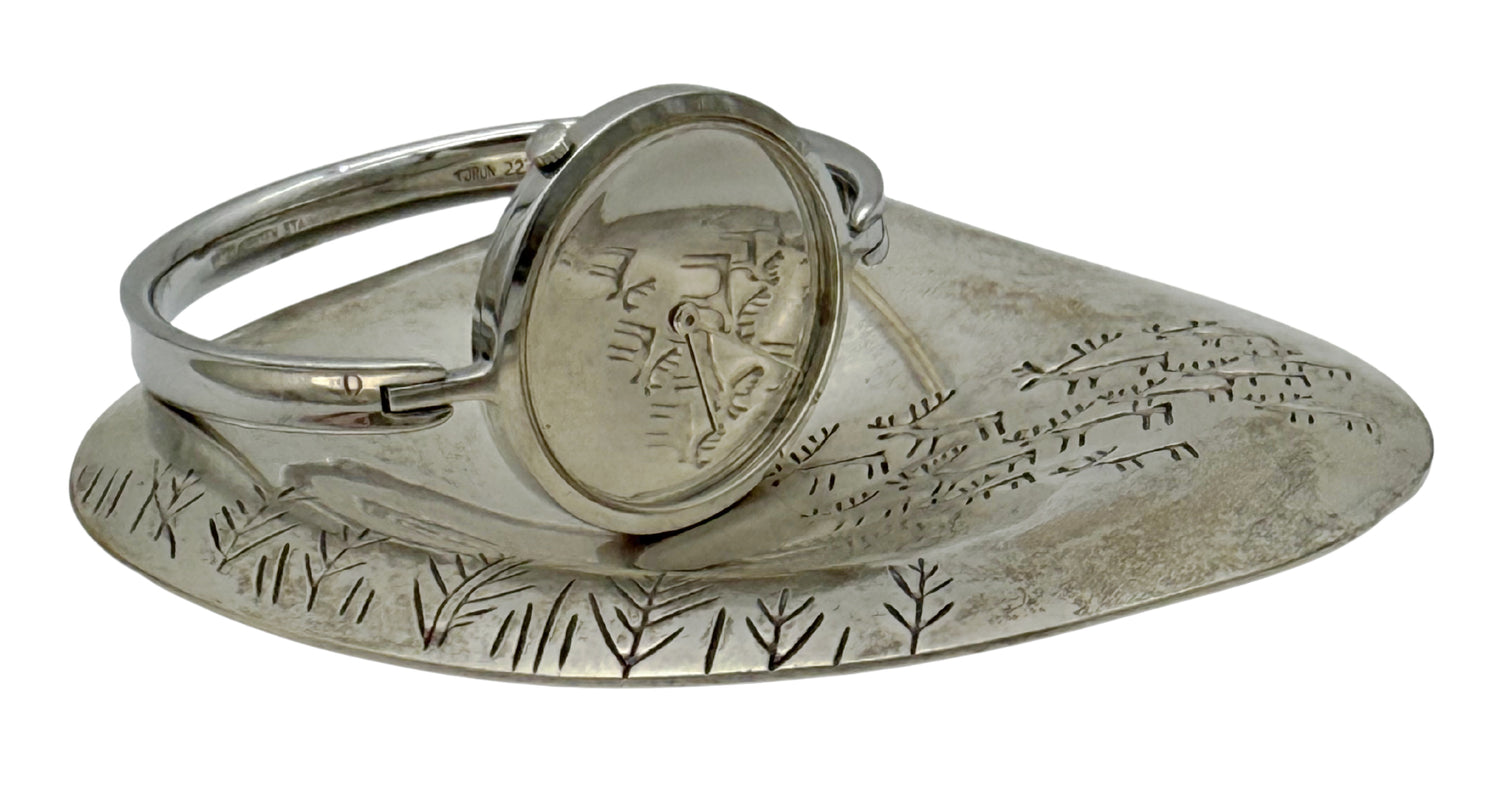 Georg Jensen  "Viviana" Watch by Torun Bülow-Hübe