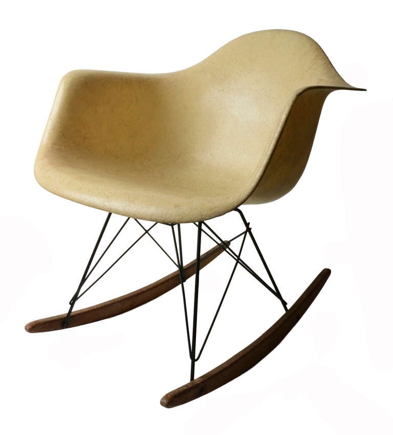 Early Eames Rocking Chair for Herman Miller