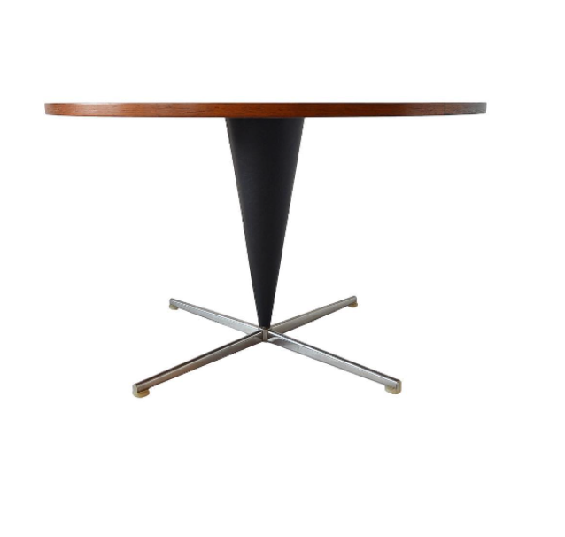 Verner Panton Cone Console Table in Rosewood